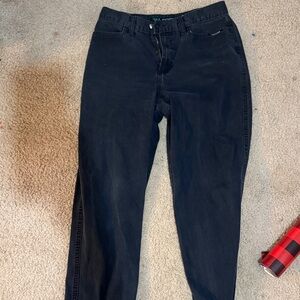 Rockies Women's Straight Leg Jeans in black